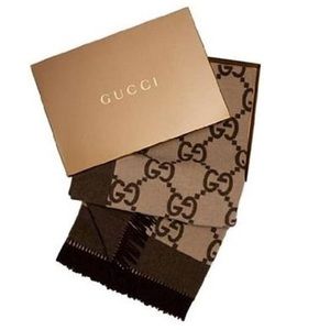 100% Authentic Gucci Wool Blanket